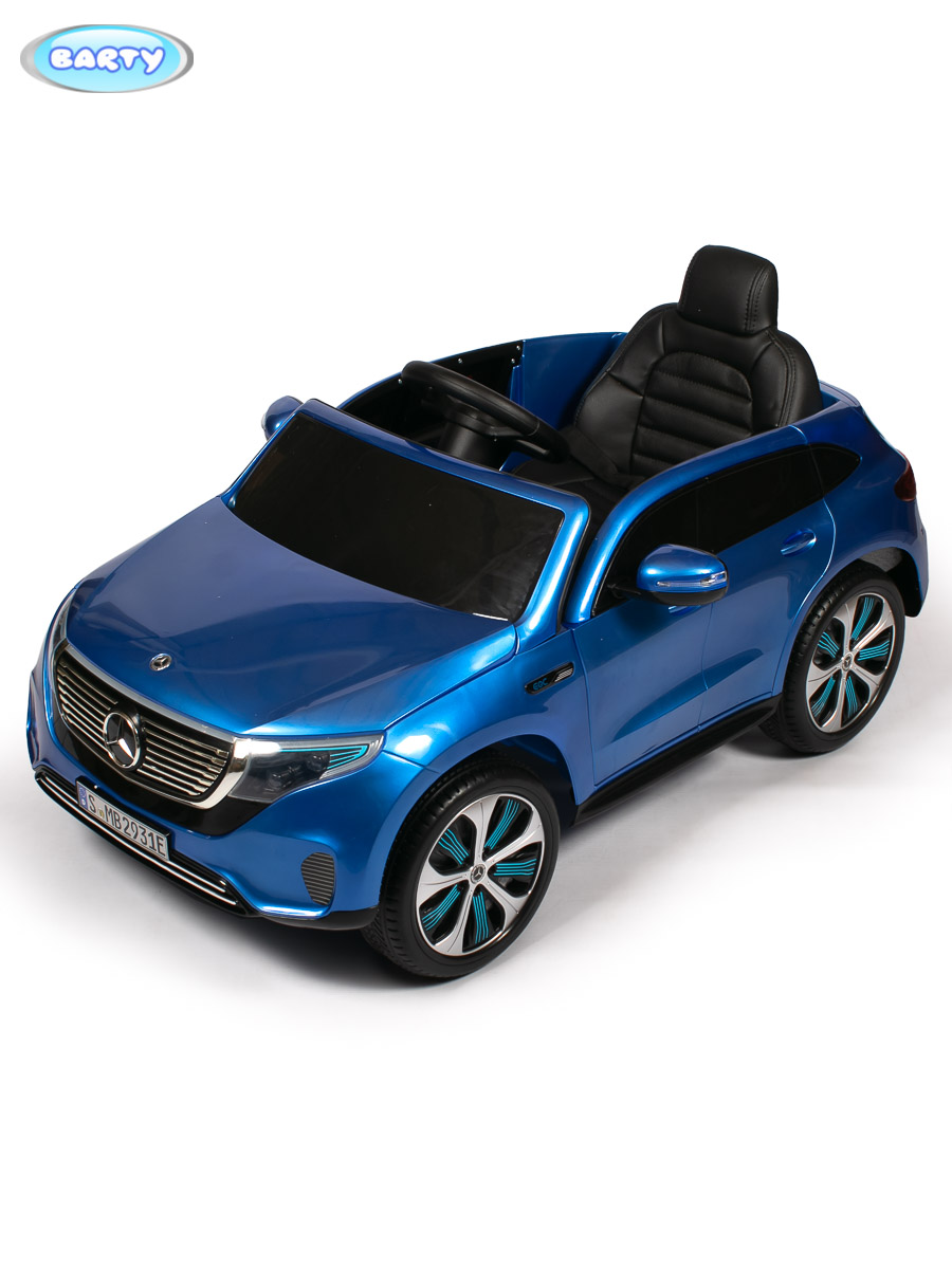 Электромобиль Mercedes-Benz EQC400 4MATIC (Синий глянец) HL378